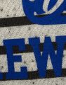 Girls Boys Brooklyn New York Blue Stripe Sweatshirt Light Jumper