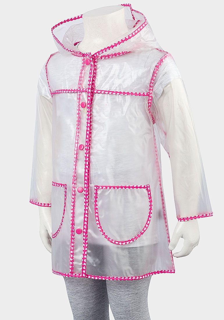 GIRLS CLEAR RAINCOAT Kids MAMIDA