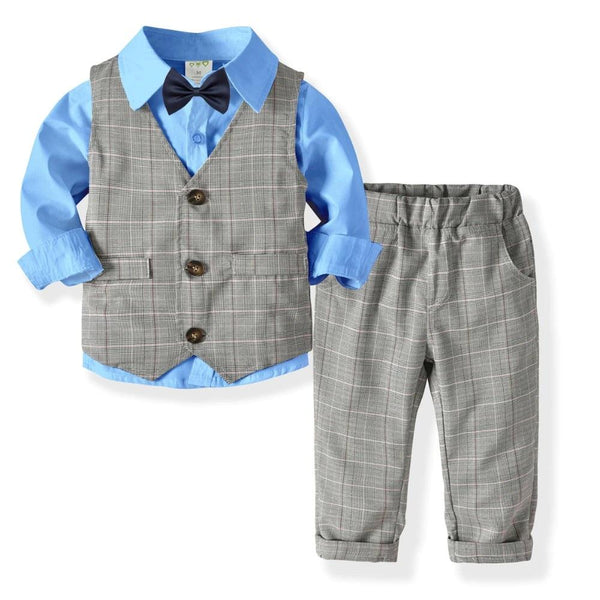 Copy of Boys Formal Suits Kids Weeding Party Sets 3pcs