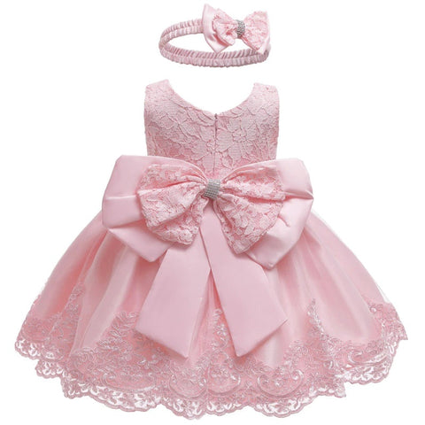 Baby Girls Princess Dress For Baby first 1st Year Birthday Dress Christmas Party Dress