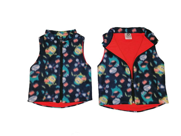 Warm Fleece Vest for boys and girls