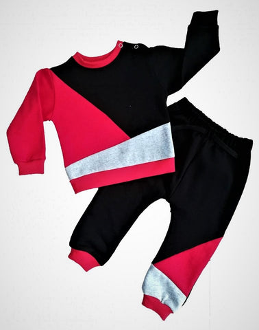 Tracksuit children’s / baby set , Cotton, Multicolour, NRG