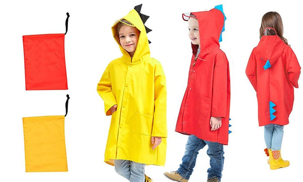 Kids' Dinosaur Rain Coat