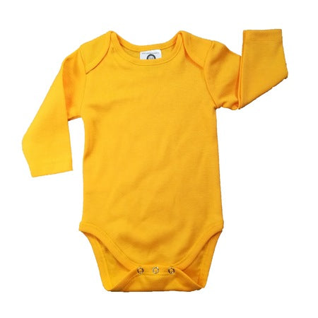 Yellow Long-sleeved bodysuits