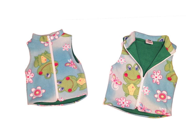 Warm Fleece Vest for boys and girls