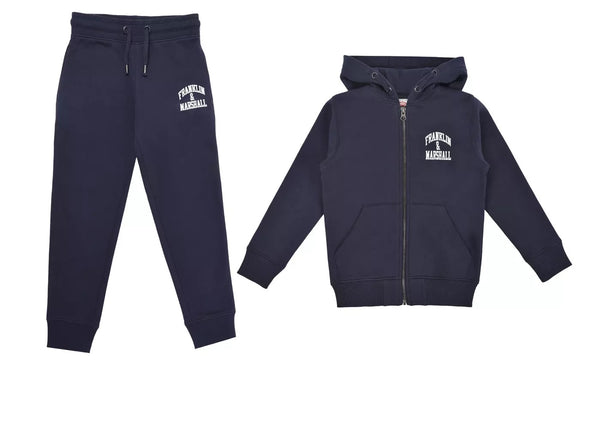 Franklin and Marshall Badge Logo Zip Tracksuit