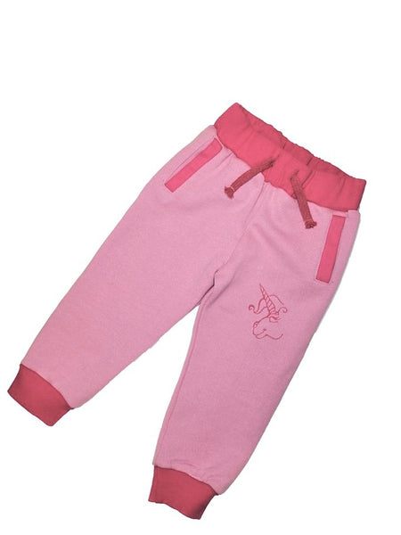 Tracksuit children's / baby set, Unicorn pattern, Pink