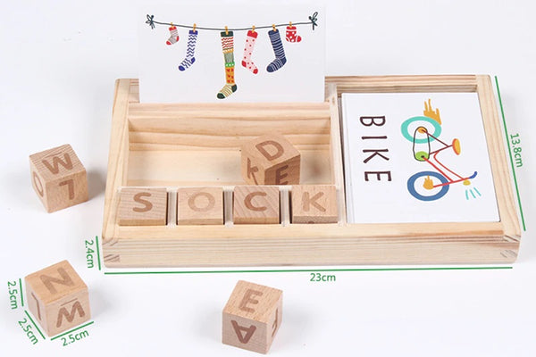 New Wood Spelling Words Game