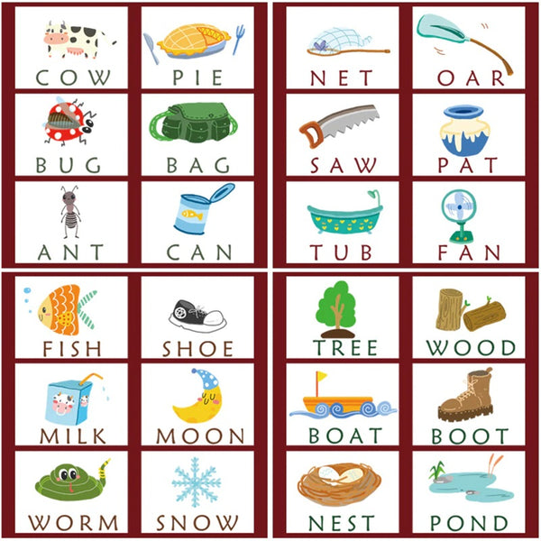 New Wood Spelling Words Game