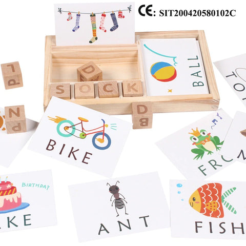 New Wood Spelling Words Game