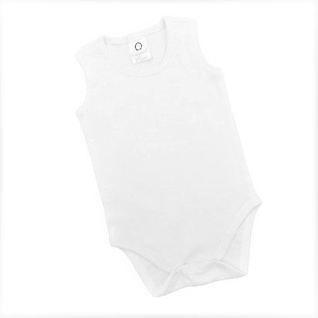 White Sleeveless Bodysuit