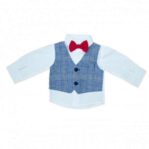 Christening suit for boys - 5 pcs Set