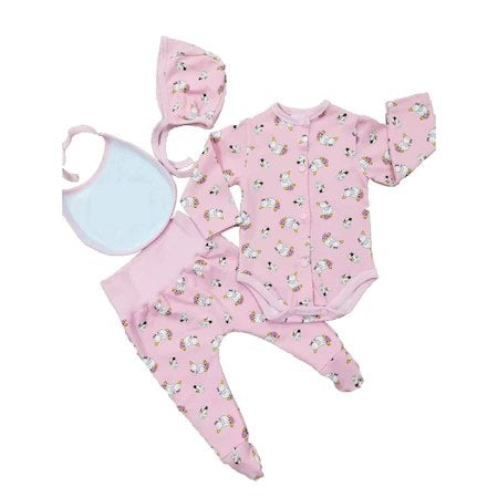 Handmade Newborn baby set  - 4 piece