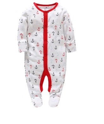 Baby Rompers 100% Cotton Breathable Pajamas Toddler Boys Girls Baby Clothes