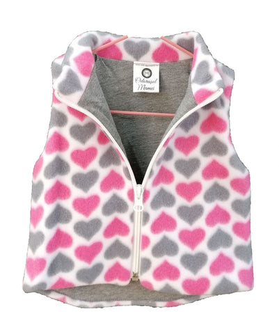 Warm Fleece Vest for boys and girls