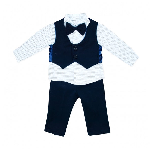 Christening suit for boys - 6pcs Set