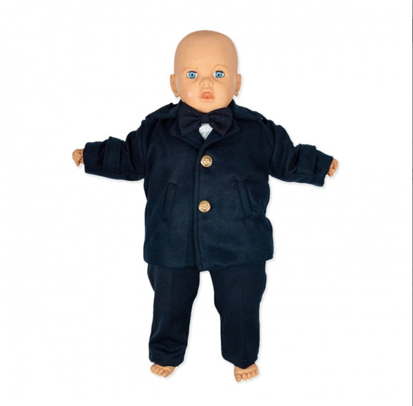 Christening suit for boys - 6pcs Set